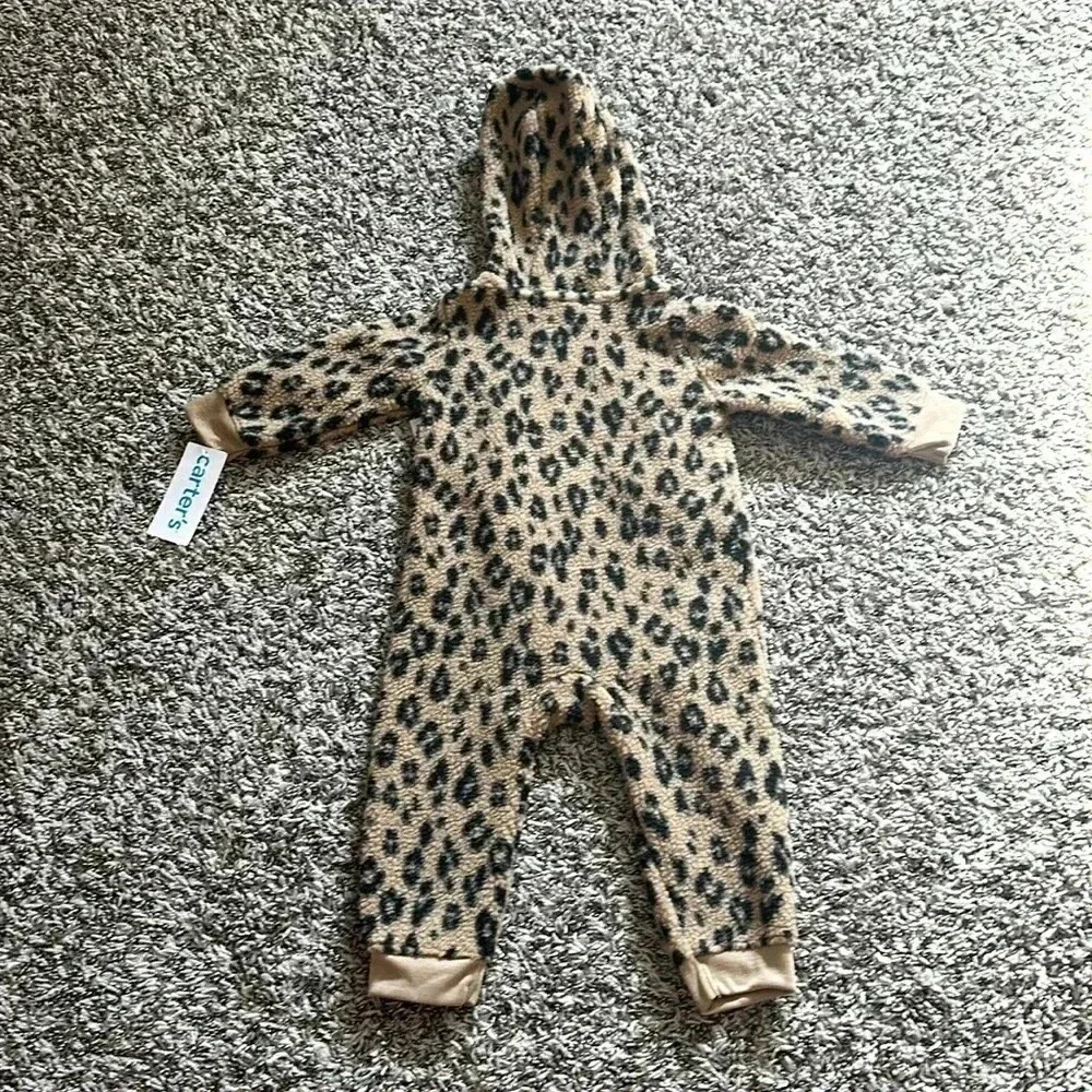 Carter’s Baby Leopard Sherpa Jumpsuit